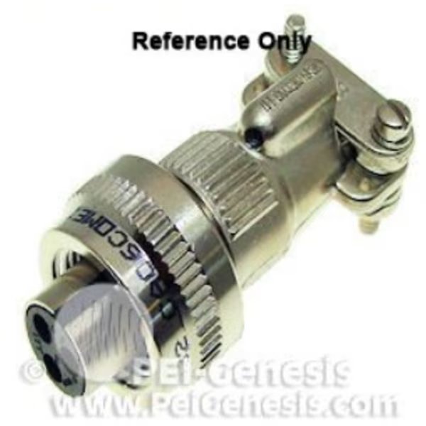 CAC 4C 412 SKT PLUG, Itt Cannon, Mfr#: CA06COME204SF80